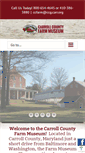 Mobile Screenshot of carrollcountyfarmmuseum.org